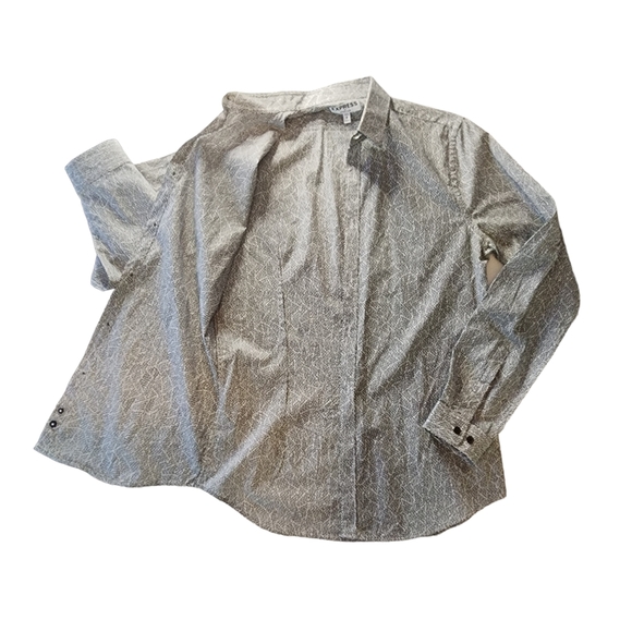 Express Men's White Long Sleeve M Button Up/Down Medium Slim Fit Great Condition - Picture 5 of 8